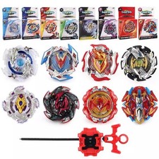 Kids Gift Beyblade Burst Starter Bay Blade Spinning Top Alloy Gyro launcher Grip