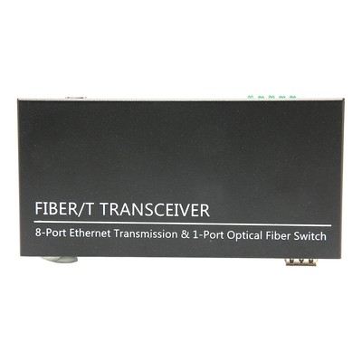 Ethernet Fiber Media Converter 1 Optical Port 8 Electrical Port 10 100M SFP O FY