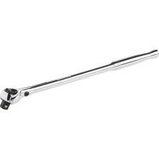 Klutch 11in. Swivel Head Ratchet, 3/8in. Drive