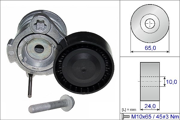 INA Riemenspanner, Keilrippenriemen U.A. FüR Chevrolet, Opel-image