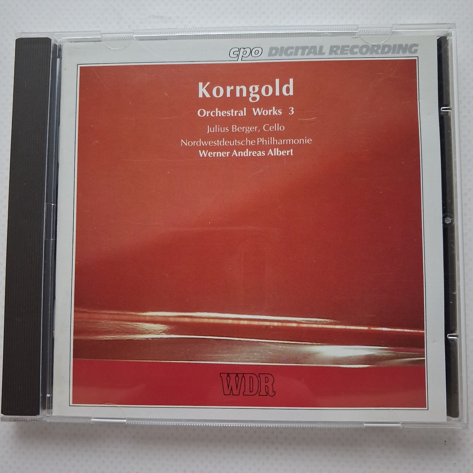 Korngold: Orchestral Works Vol. 3 / Berger / Albert / CPO CD 999 077-2