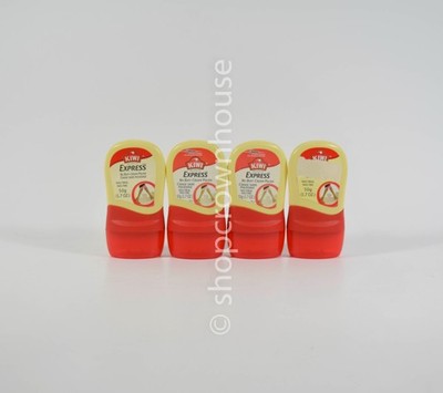 4 Tubes Kiwi Express No Buff Cream Polish Neutral 1.7 oz