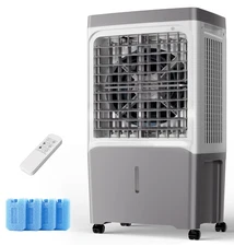 Uthfy Swamp Cooler, 2800 CFM Evaporative Air Cooler with 7 Gal Water