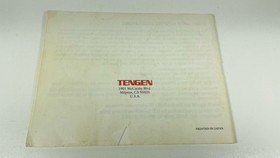 GAUNTLET -- NES Nintendo Original INSTRUCTIONS MANUAL BOOKLET ONLY