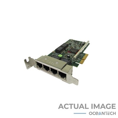 Dell Broadcom 5719 Quad-Port Gigabit PCIe Network Card Dell P/N: 0TMGR6
