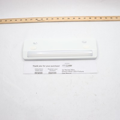 Prolink LED Under Cabinet Light Linkable 3 Color Temperature Options White 12''