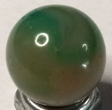 Vintage Peltier Muddy Rainbo Marble .62" Mint Condition 126182