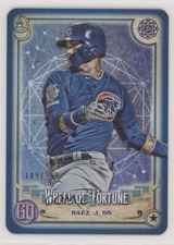 2020 Topps Gypsy Queen Tarot of the Diamond Indigo /250 Javier Baez #TOD-18 rj1