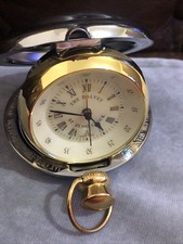 Dalvey Traveller Travel Alarm Clock With Case and Box