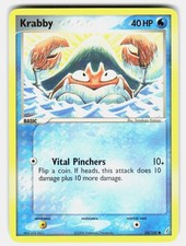 Pokemon TCG Krabby Crystal Guardians 54/100 Common NM on eBay