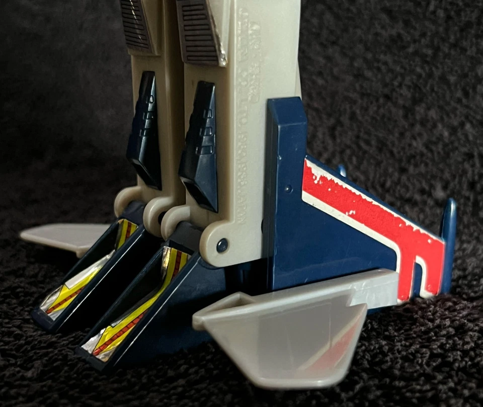 G1 1984 STARSCREAM • RUB SIGN • VINTAGE G1 TRANSFORMERS - Image 2 of 4