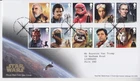GB ROYAL MAIL FDC FIRST DAY COVER 2019 STAR WARS STAMP SET TALLENTS PMK