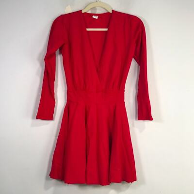 coquette mini dress The Little Red Rose Dress XL main image 1