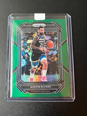 Austin Rivers 2022-23 Panini Prizm Basketball #57 - GREEN PRIZM