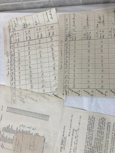 WW2 LOT DOCUMENTS VARIOUS ALPINE BATTALION VAL TOCE III°GROUP 1941. - Picture 5 of 24