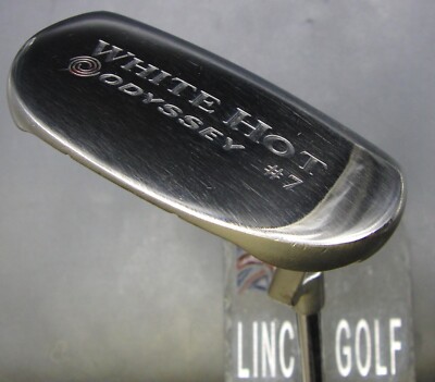 Odyssey White Hot #7 Putter Steel Shaft 84.5cm Length Odyssey Grip Odyssey White Hot #7 Putter Steel Shaft 84.5cm Length Odyssey Grip