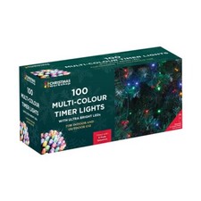 Image of BATTERY OPERATED LED FAIRY LIGHTS WITH TIMER INDOOR/OUTDOOR CHRISTMAS XMAS PARTY