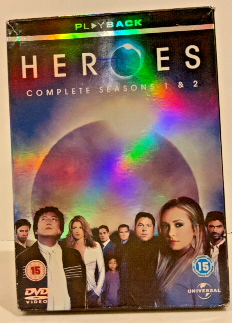 HEROES DVD COMPLETE TV SERIES SEASON ONE & TWO