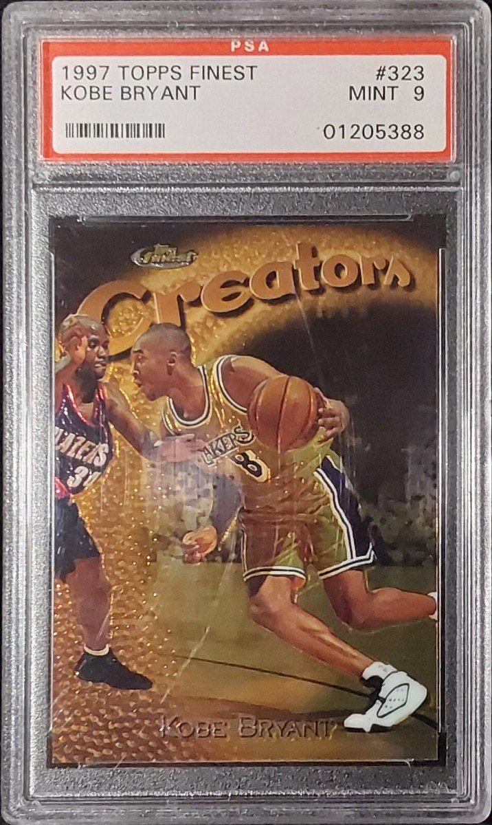 1997-98 Finest #323 Kobe Bryant Gold Creators Mint 9 | eBay