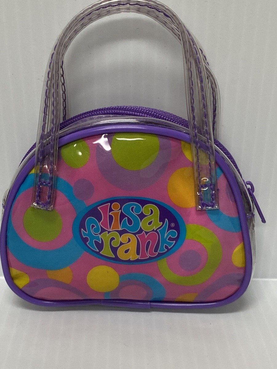 Lisa Frank Clear Mini Purse With Cats | eBay