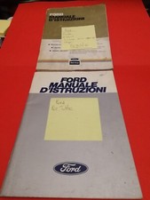 FORD  Libretto Uso e Manutenzione Originale + regalo. leggi spiegazione
