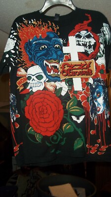 OZZY OSBOURNE - TATTOOS TYE DYE T-SHIRT | eBay