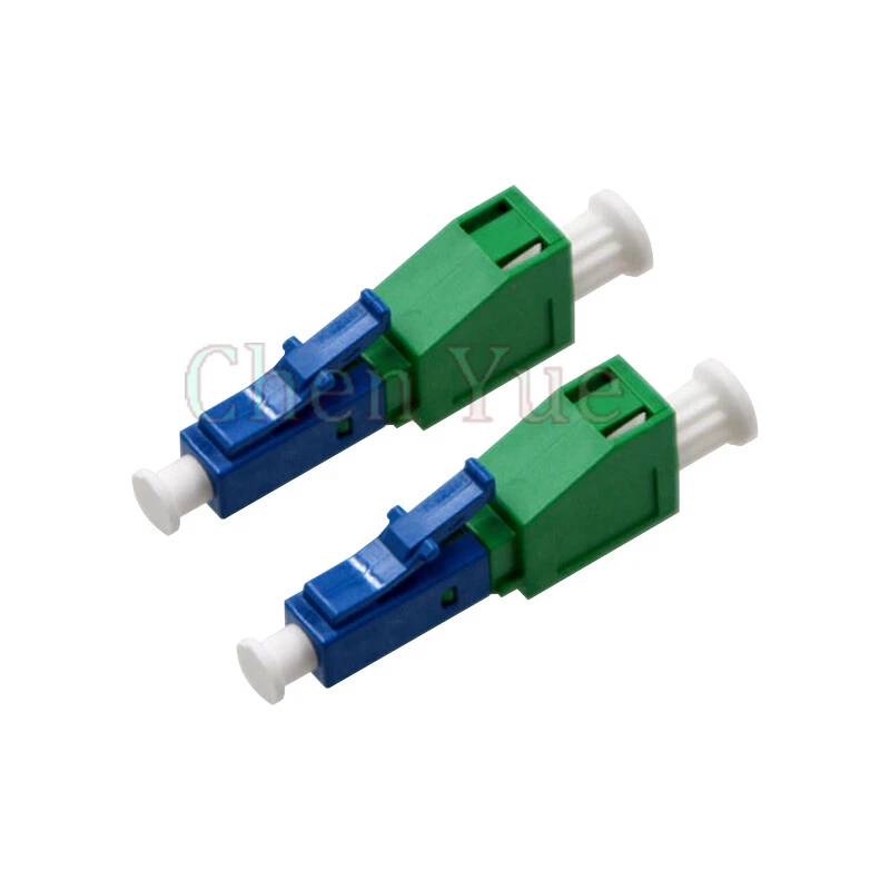 2pcs LC/APC Female -LC/UPC Male Optical Fiber Connector  Fiber Adapter Flange  - Image 2 of 4