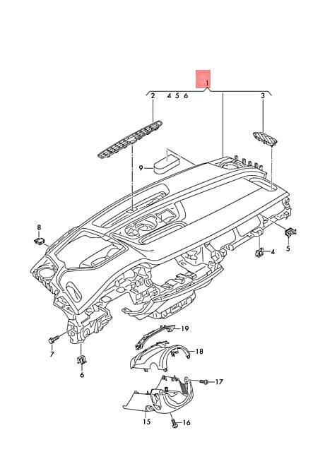 NEW AUDI AUDI Q8 Q7 4MB 4MG 4MN COVER SOUL BLACK 4M88571616PS  