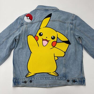 Levi's x Pokémon ピカチュウ Gジャン XSサイズ　新品未使用 Levis X Pokemon 25th Anniversary Embroidered Vintage Fit Denim