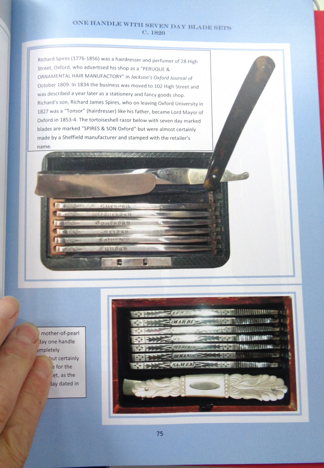 STRAIGHT RAZOR BOOK 130 PAGES SHOWING SOME GREAT STRAIGHTS