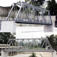 Evemodel HO Scale Model Truss Bridge Kit for Model Track Model Trains QL009