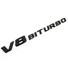 3D V8 Biturbo Schwarz MATT Schriftzug Emblem AMG Logo E63 CL63 CLS63 G63 ML63 3D V8 Biturbo Schwarz MATT Schriftzug Emblem AMG Logo E63 CL63 CLS63 G63 ML63