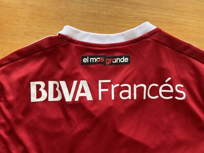 RIVER PLATE 2016 2017 HOME FOOTBALL SHIRT SOCCER JERSEY ADIDAS