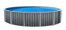 St. Kitts Above Ground Swimming Pool Kit w/ Overlap Liner & Skimmer