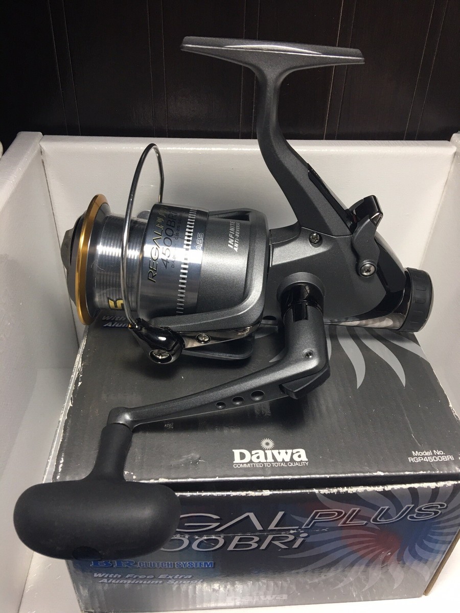 NOS Daiwa Regal Plus 4500-BRI Spinning Fishing Reel w/Extra NOS Daiwa Regal Plus 4500-BRI Spinning Fishing Reel w/Extra