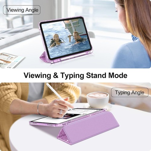 Slim Case for iPad (A16) 11th 11 Inch (2025) Glittering Sparkly Shockproof Cover - 第 3/24 張圖片