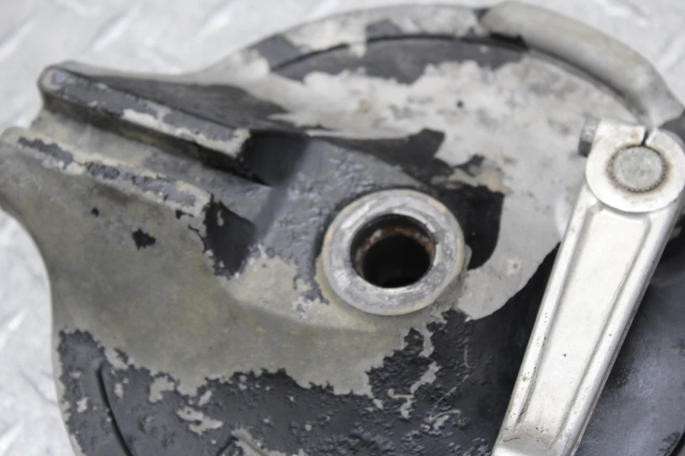 1979 YAMAHA IT400 REAR BACK BRAKE DRUM ASSEMBLY - Image 3 of 4