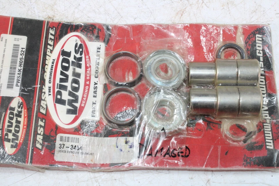 89-01 Kit de cojinetes basculantes traseros Honda Cr 500r 223136 Foto 2 de 4