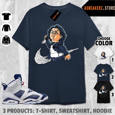 Shirt To Match AJ 6 Olympic Sneaker Matching Tee Just Stab It Chucky T-Shirt