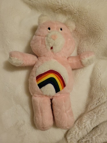 Cheer Bear Care Bear Vintage 17" Non Marked Fast Shipping - Picture 3 of 12