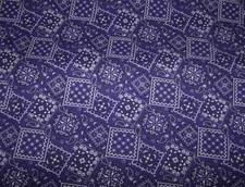 Wet Nose Designs BIG KITTY CAT COLLAR 5/8" Wide Dark Purple Bandana Western