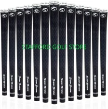 Super Stroke S-Tech Pro Golf Grips Standard .600 Round - Black/White