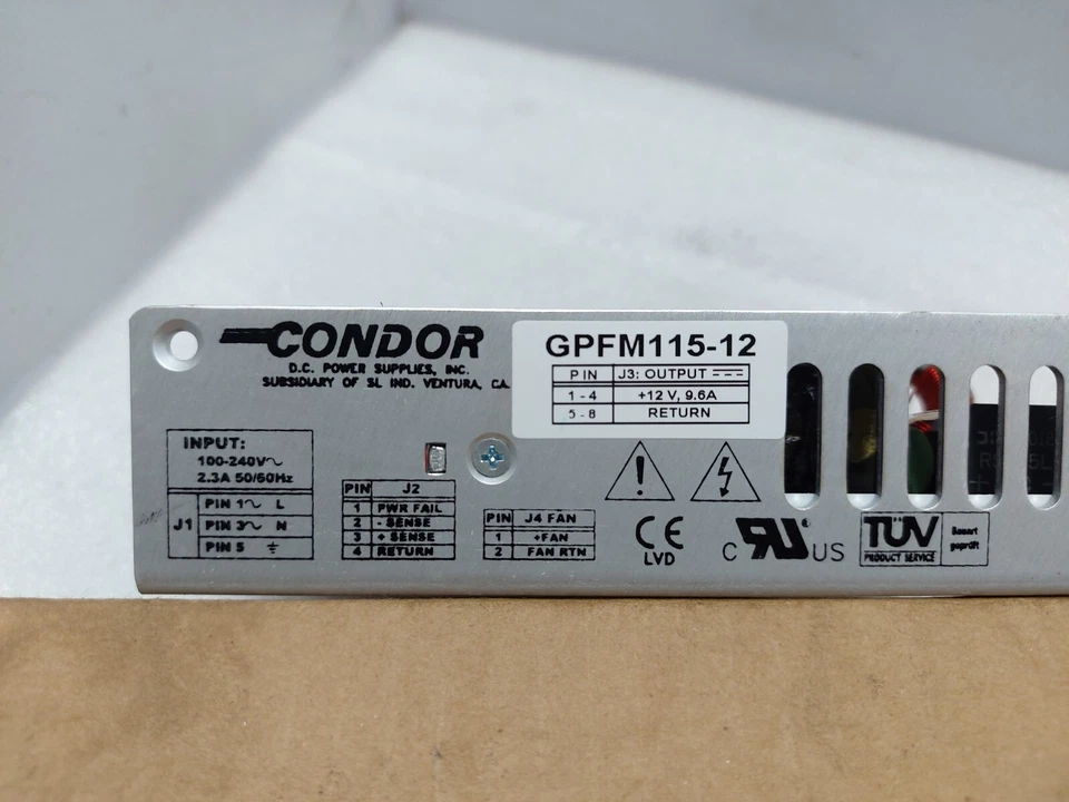 Condor GPFM115-12 Switching Power Supply Rev.V - Image 3 of 4