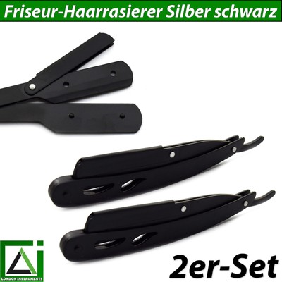 NEUER BARBER CUT THROAT STRAIGHT SALON RASIERER RASIERER RASOIRS RASOI 2ER-SET