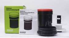 Kaiser Entwicklungsdose Standard 4296  OVP und Bedinungsanleitung Nr.916
