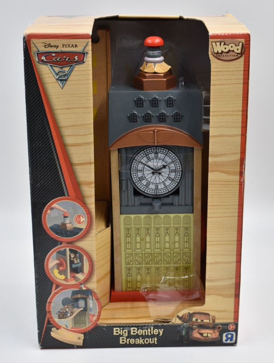 2011 Disney Pixar Cars 2 Wood Collection Big Bentley Breakout
