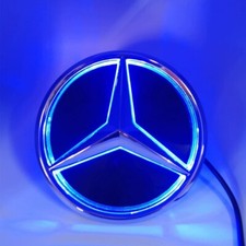 5d Car Led Tail Logo Light Badge Emblem Star For Mercedes-benz S300l S350