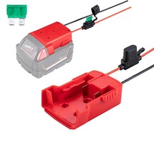 Power Wheels Adaptor for Milwaukee Battery 18v Dock Power Charger Connector 18V
