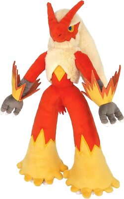 SAN-EI PP217 Pokemon All Star Collection Blaziken S Plush Toy