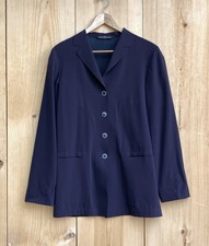 Marithe Francois Girbaud Jacket Blazer Laser Cut Sz Large